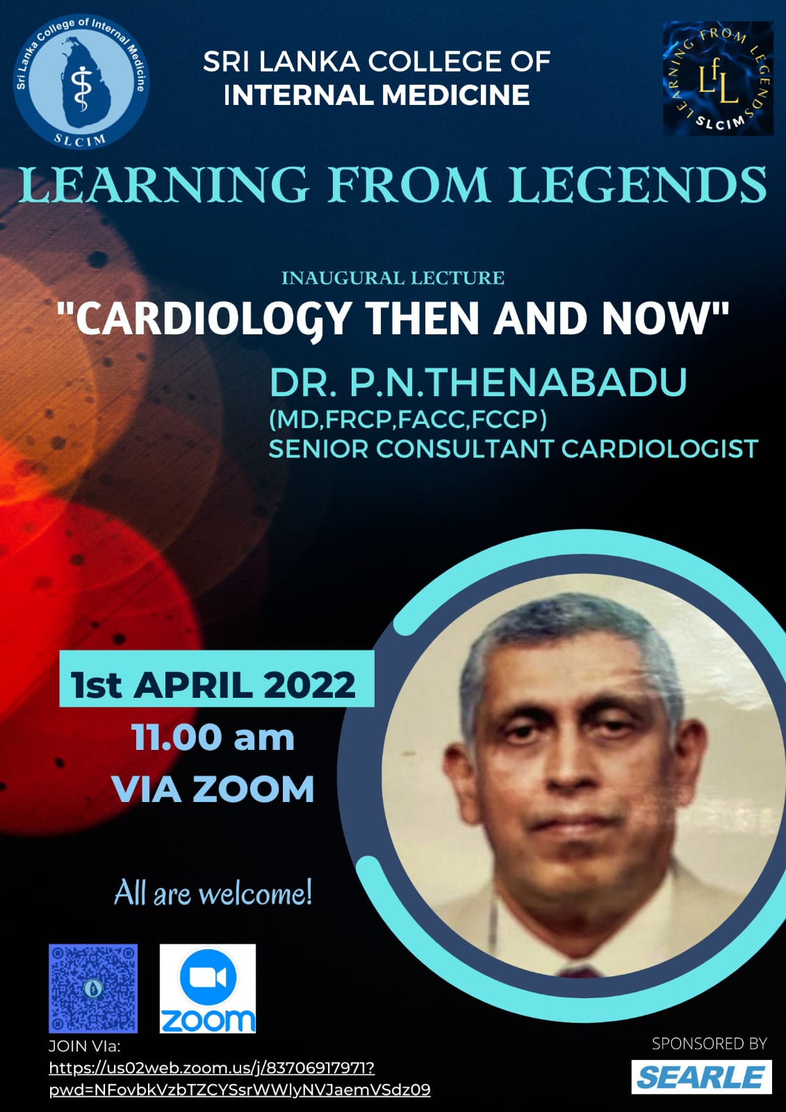 Inaugural Lecture “CARDIOLOGY THEN AND NOW”