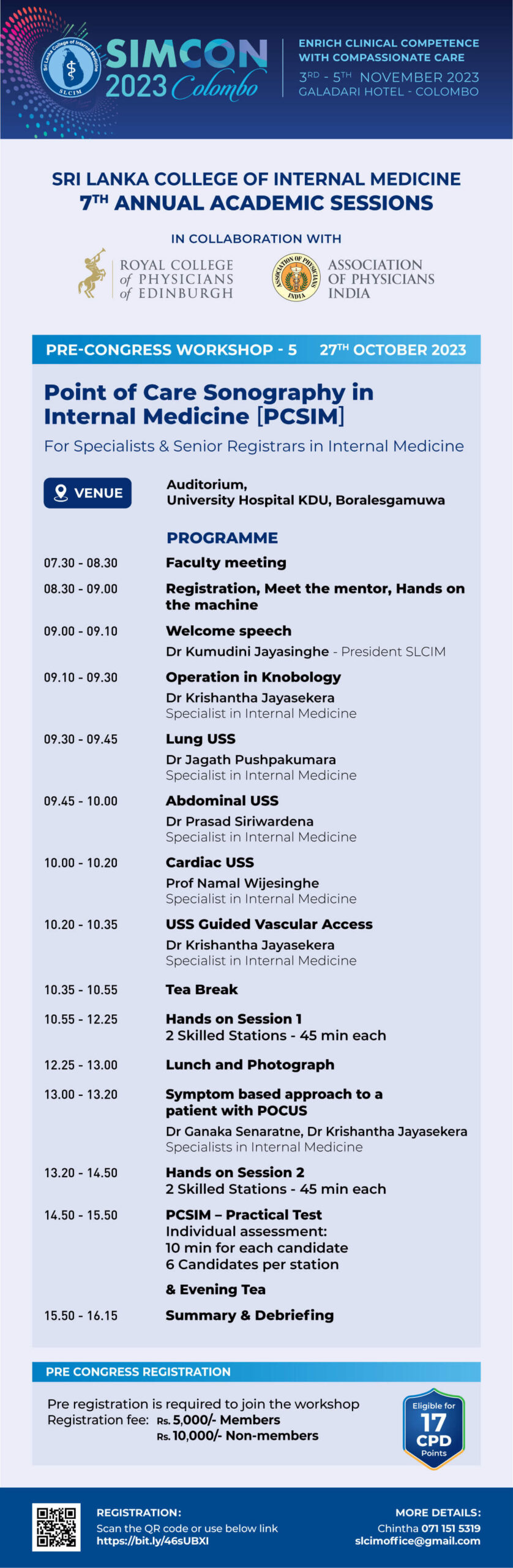 Point of Care Sonography in Internal Medicine [PCSIM]