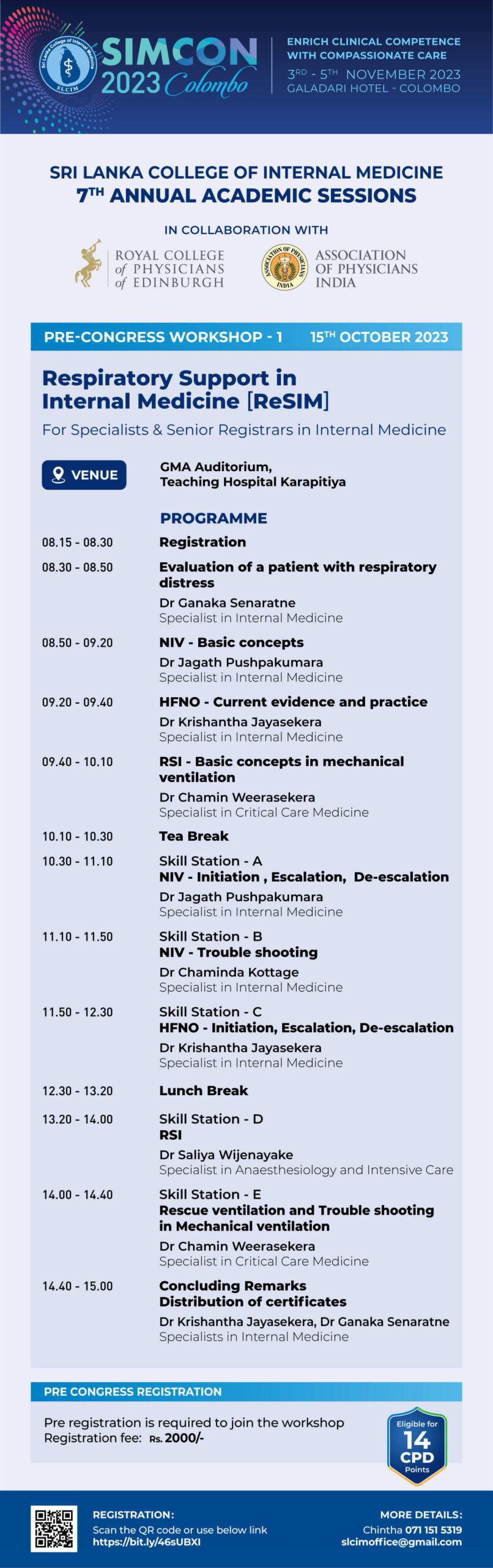 Respiratory Support in Internal Medicine [ReSIM]