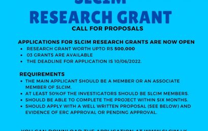 SLCIM Research Grant