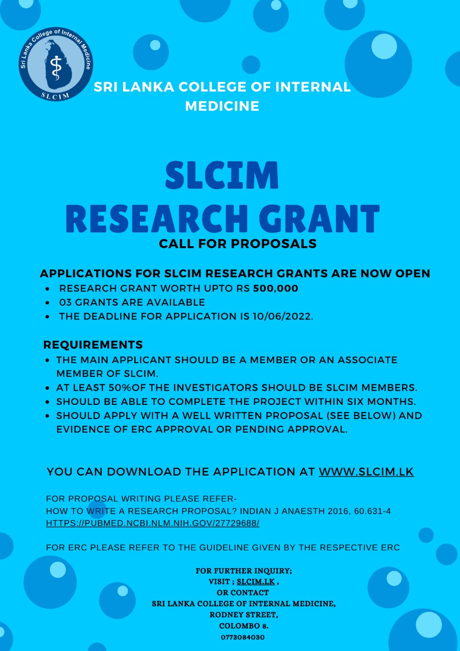 SLCIM Research Grant