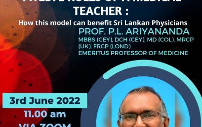 SLCIM Learning From Legends-June by Prof. P. L. Ariyananda