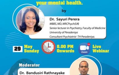 SLCIM BLISS – “Social Media; a Silent killer of your mental health ” by Dr. Sayuri Perera