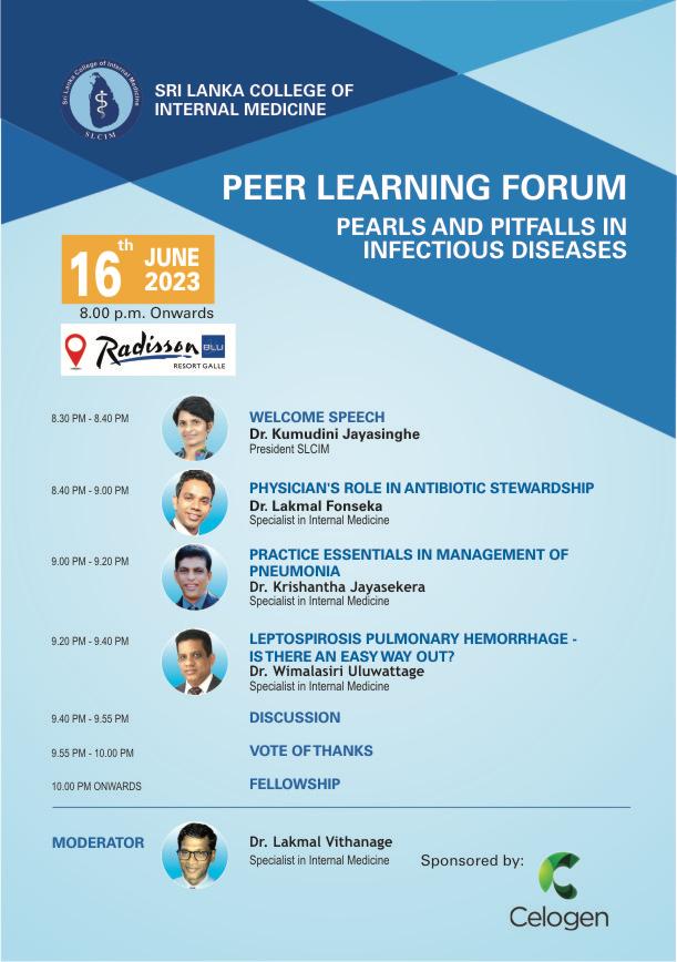 Peer Learning Forum | Pearls and Pitfalls in Infectious Diseases