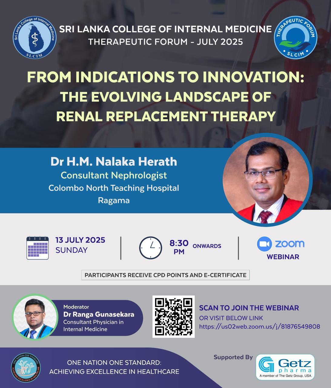 From Indications to Innovation: The Evolving Landscape of Renal Replacement Therapy