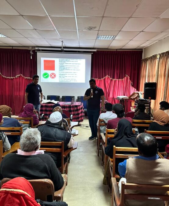 Regional Meeting Nuwara Eliya – Public Forum held in Tamil medium at DGH Nuwara Eliya.