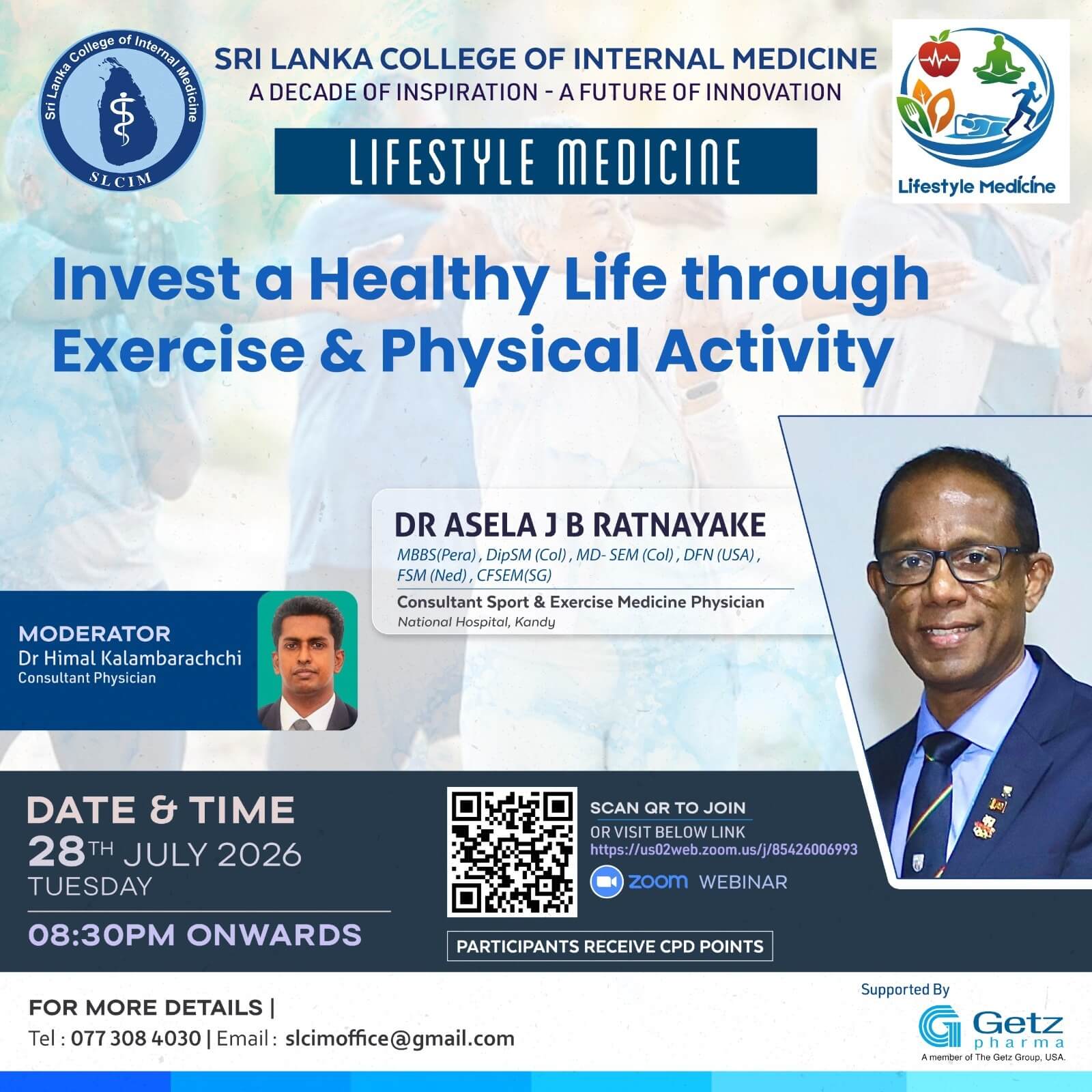 Invest a Healthy Life Through Exercise & Physical Activity