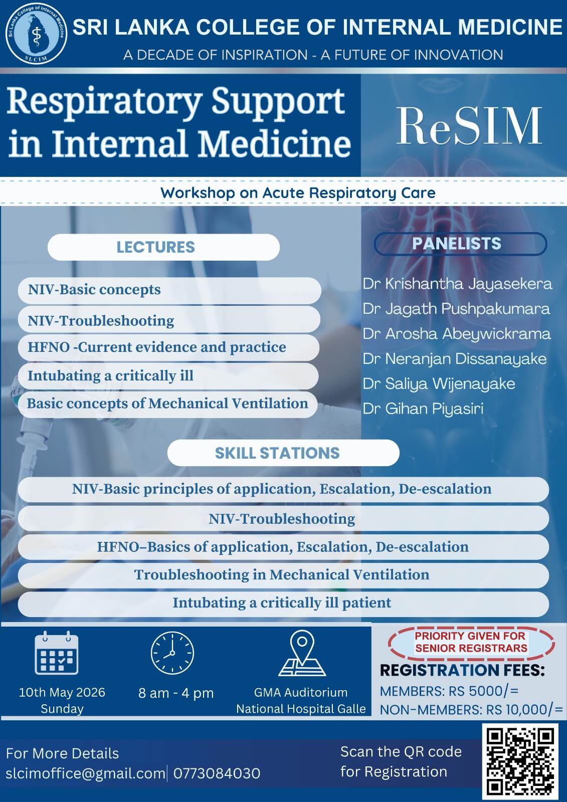 ReSIM (Respiratory Support in Internal Medicine)