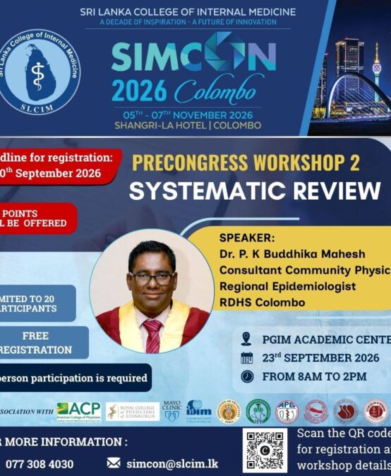 SIMCON 2026 Pre-Congress Workshop on Systematic Review
