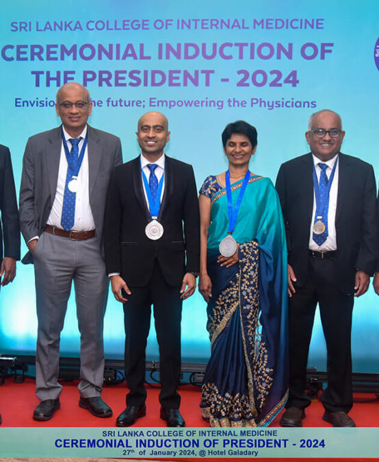 Induction of the 8th President of SLCIM 27th January 2024