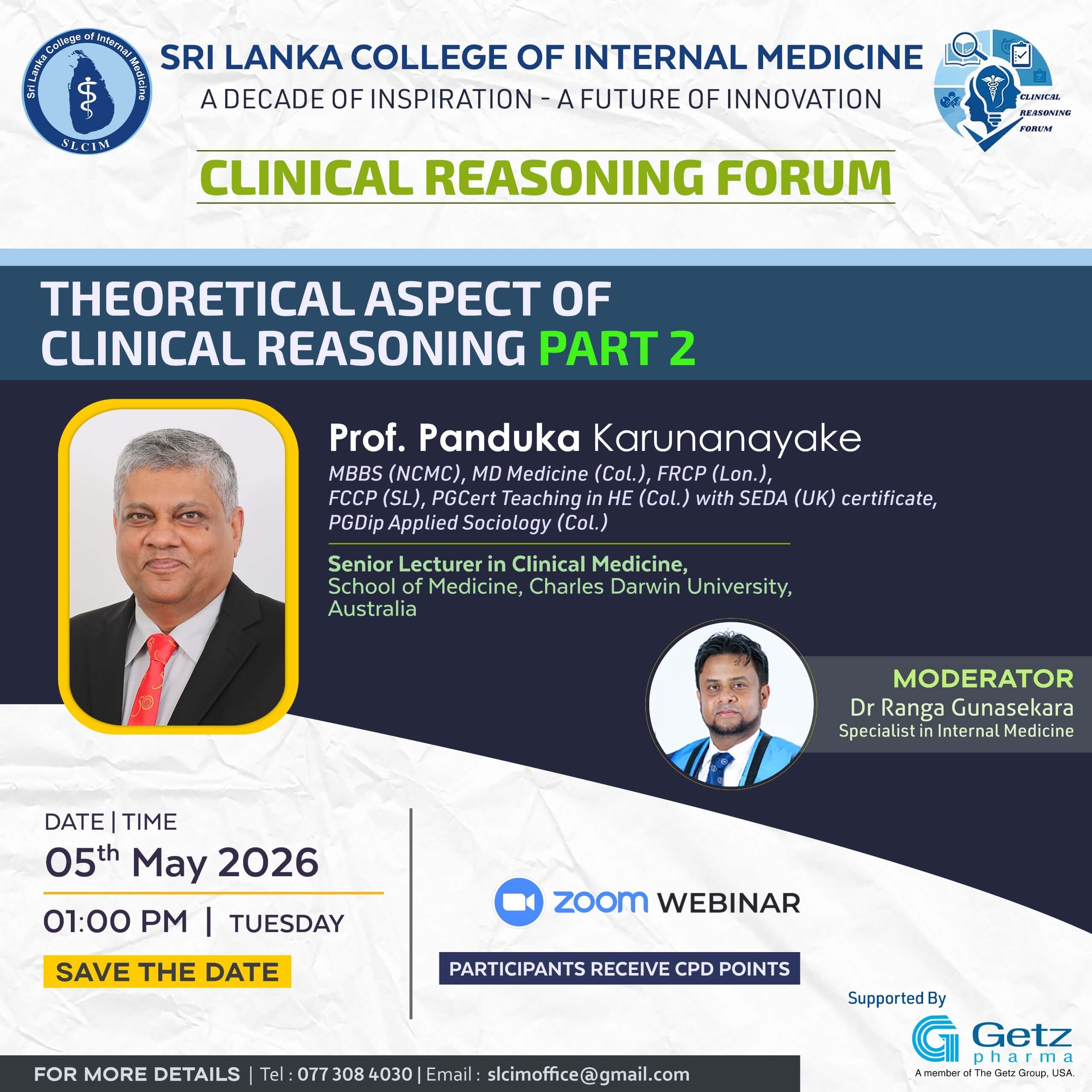 Clinical Reasoning Forum – 2026
