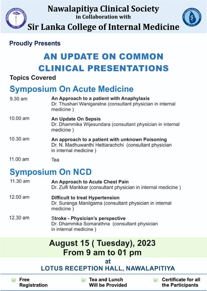 An update on Common Clinical Presentations