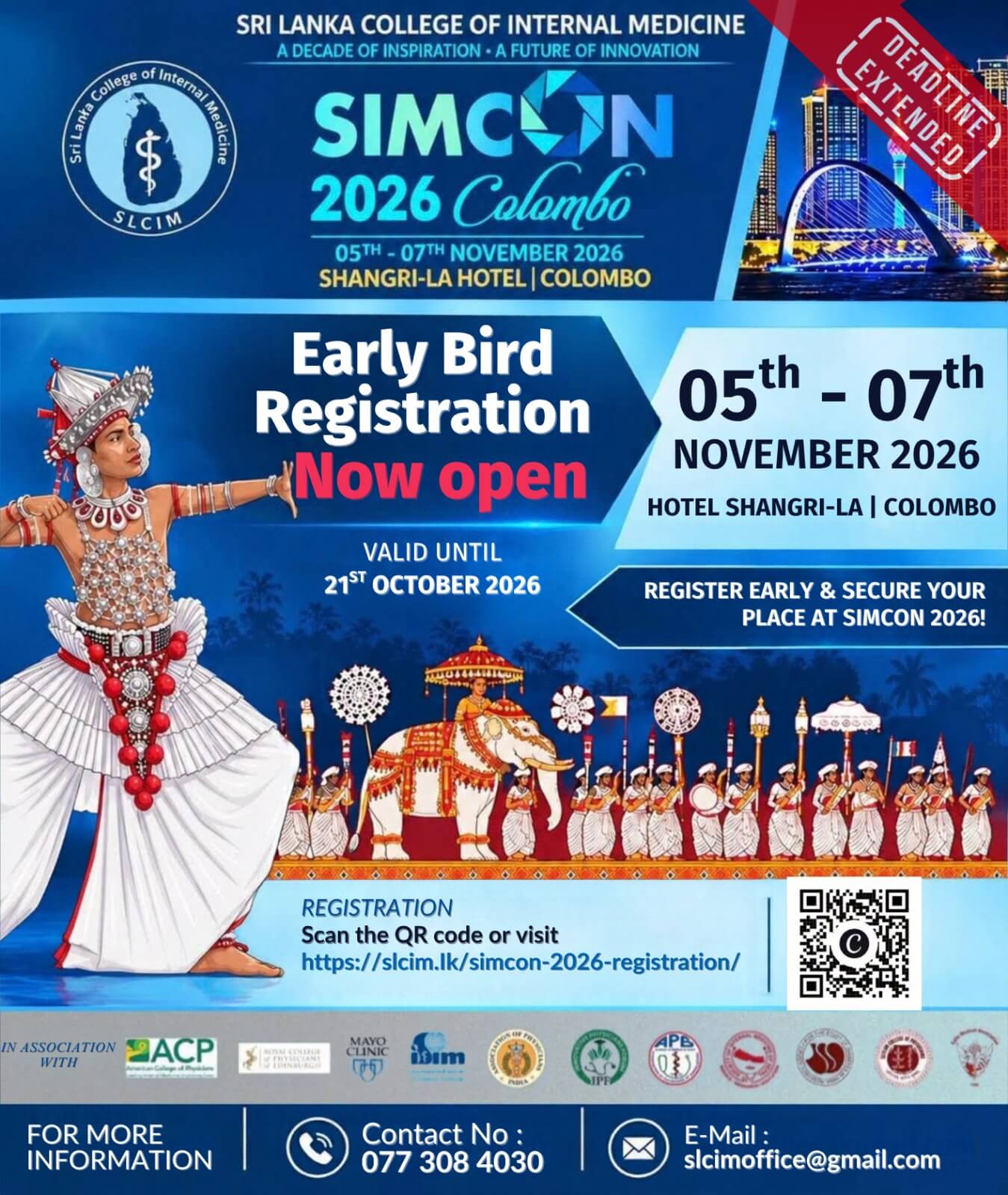 Early Bird Registration EXTENDED!