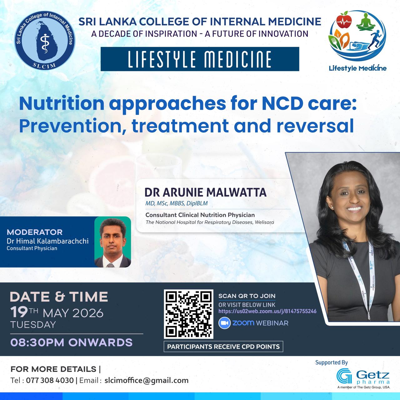 Nutrition Approaches for NCD Care: Prevention, Treatment & Reversal
