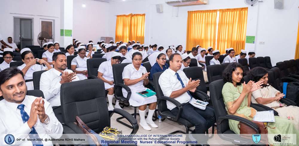 Regional Meeting of the Sri Lanka College of Internal Medicine for 2026 – The Nurses’ Educational Program