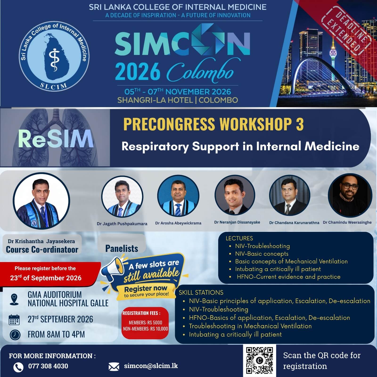 PRECONGRESS WORKSHOP 3 | SIMCON 2026 Respiratory Support in Internal Medicine PRECONGRESS WORKSHOP 3 | SIMCON 2026 Respiratory Support in Internal Medicine