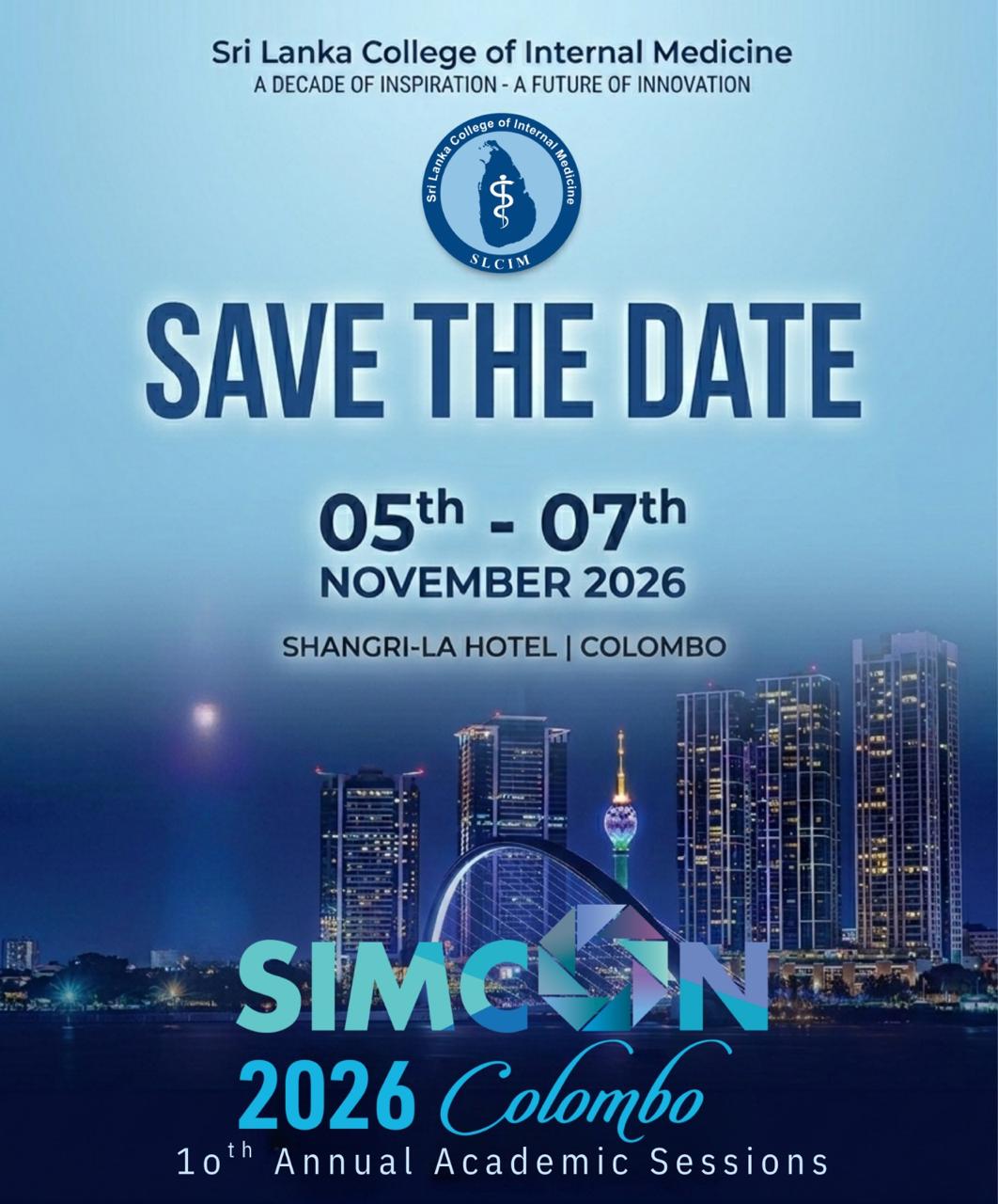 SAVE THE DATE | SIMCON 2026 SAVE THE DATE | SIMCON 2026