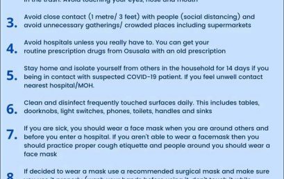 Steps to Prevent Corona Virus COVID-19