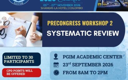 SIMCON 2026 Pre-Congress Workshop on Systematic Review