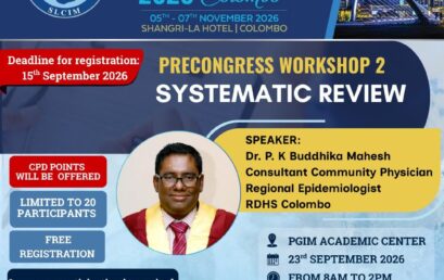SIMCON 2026 Pre-Congress Workshop on Systematic Review