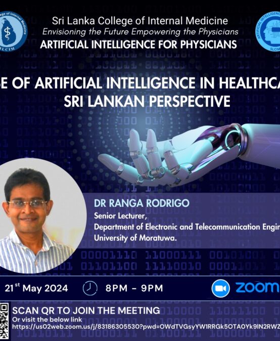 Use of Artificial Integlligence in Healthcare: Sri Lankan Perspective